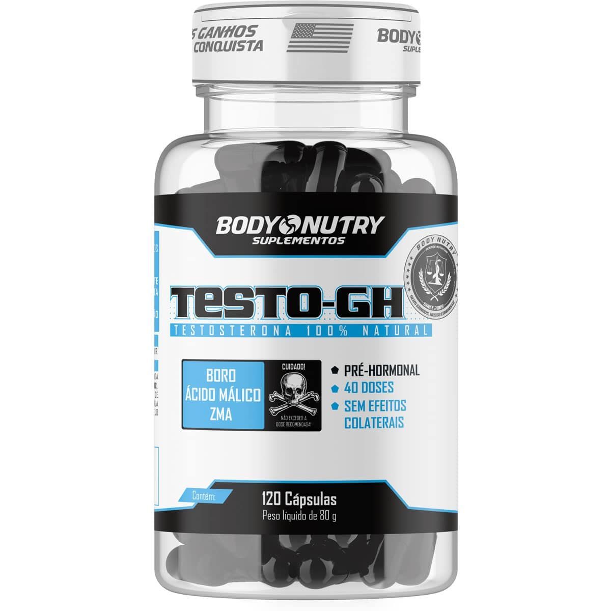 Testo GH - 120 C�psulas - Body Nutry