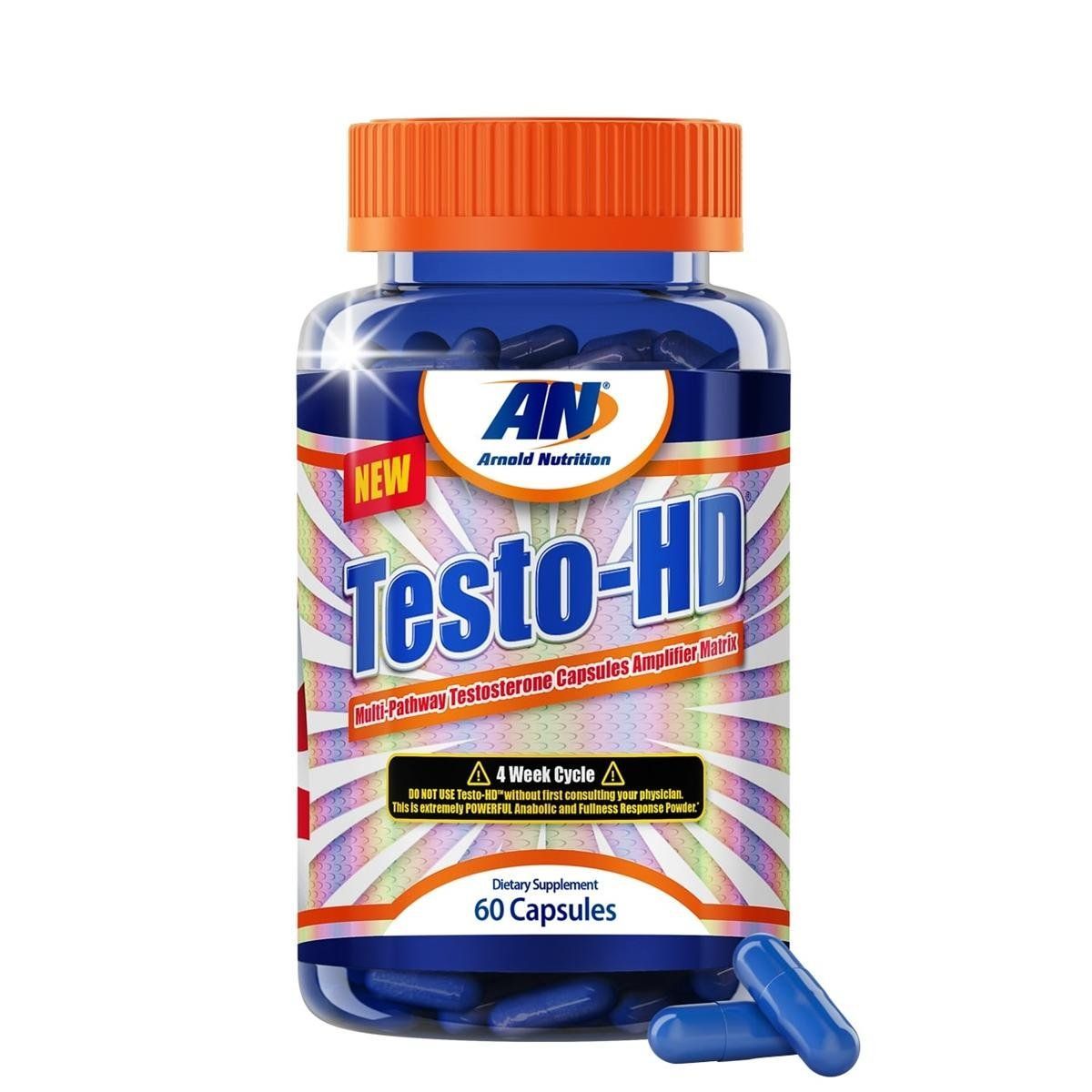 Testo HD - 60 C�psulas - Arnold Nutrition