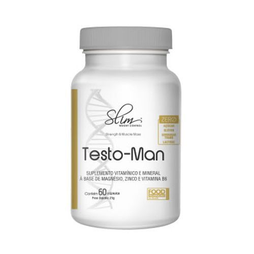 Testo Man - 60 C�psulas - Slim Weight Control