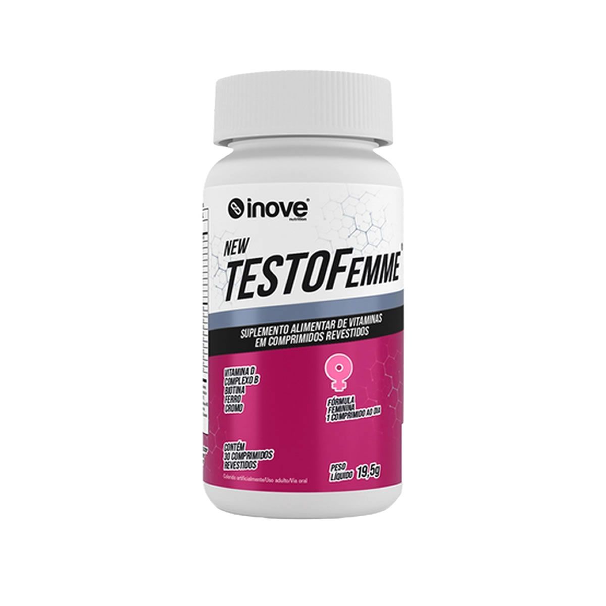 TestoFemme - 30 C�psulas - Inove Nutrition