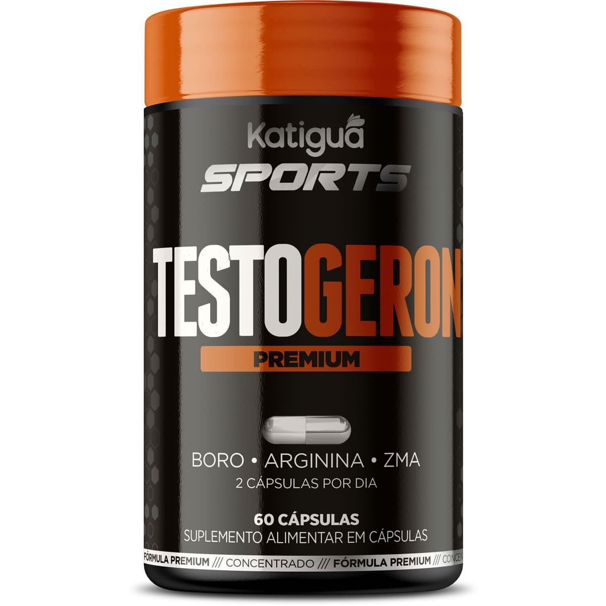 Testogeron Premium - 60 C�psulas - Katigu�
