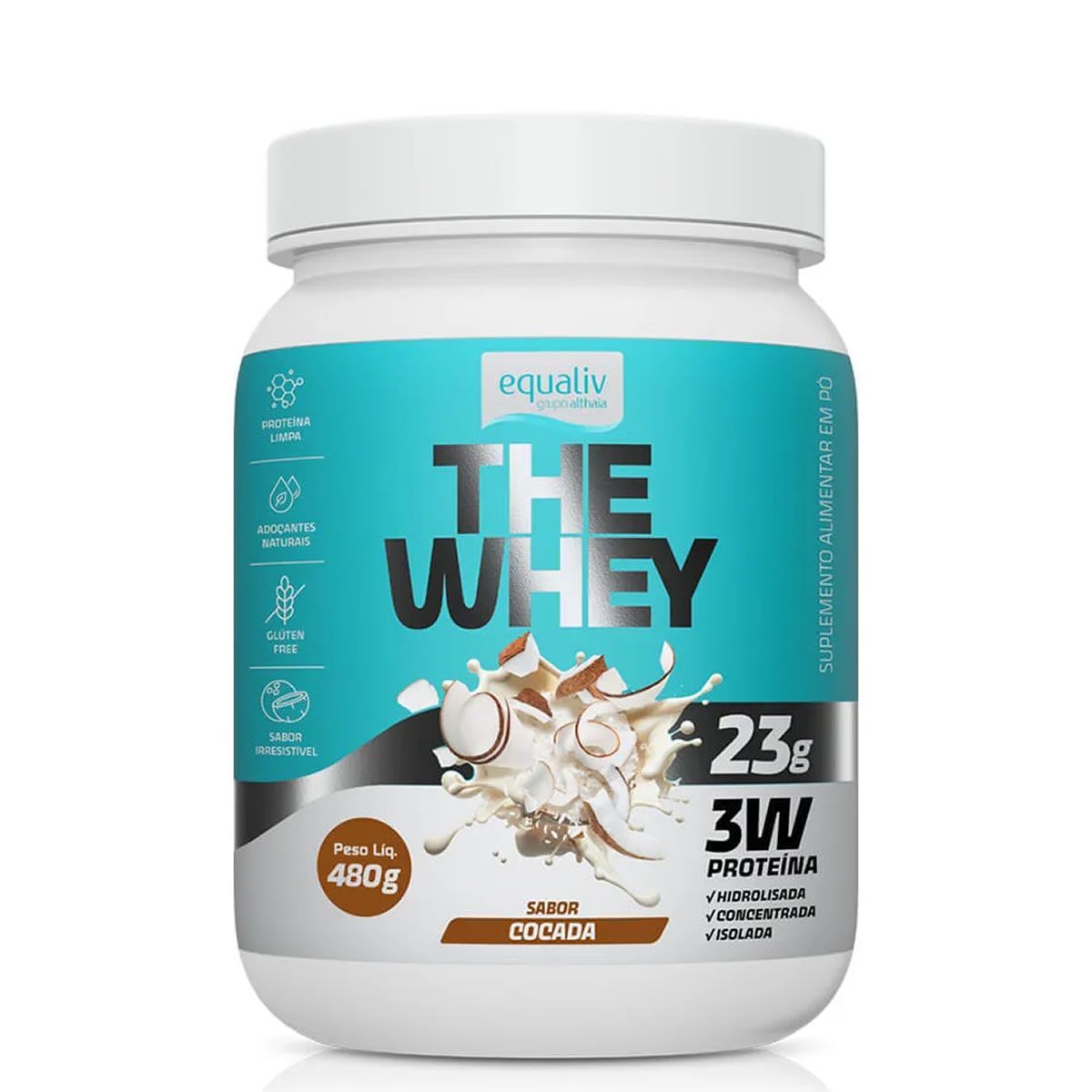 The Whey - 480g Cocada - Equaliv