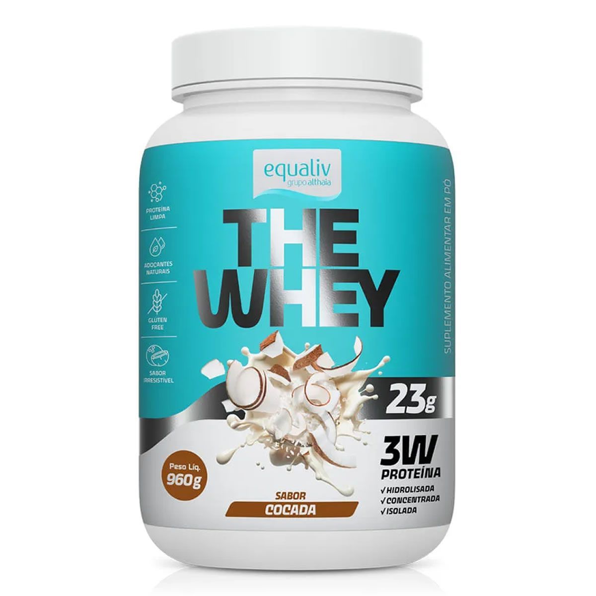 The Whey - 960g Cocada - Equaliv