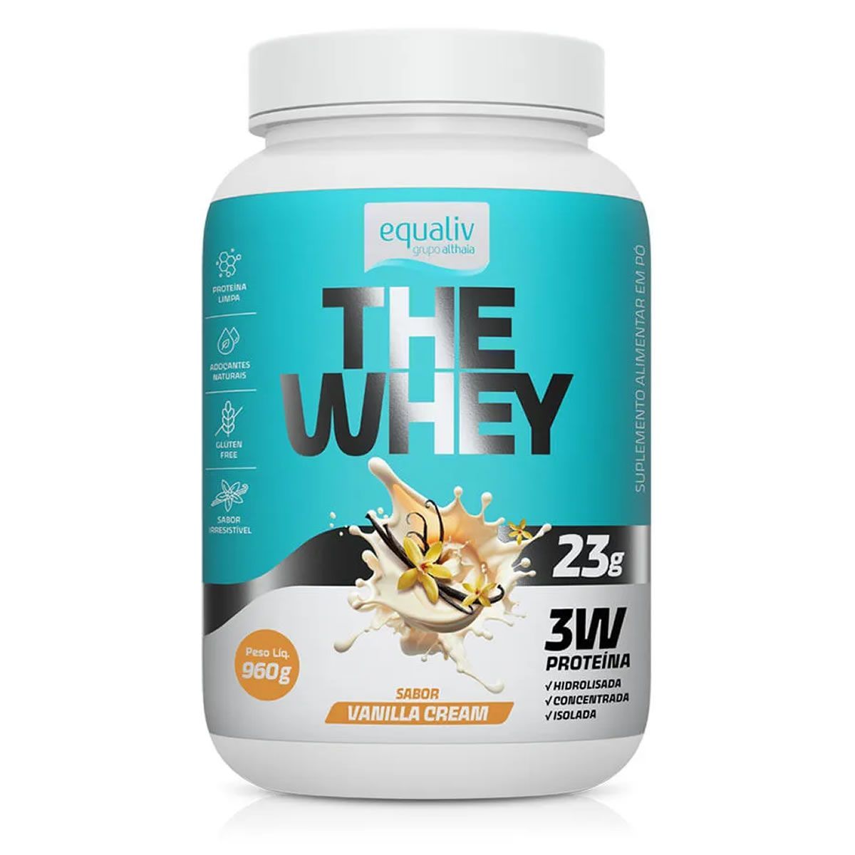 The Whey - 960g Vanilla Cream - Equaliv