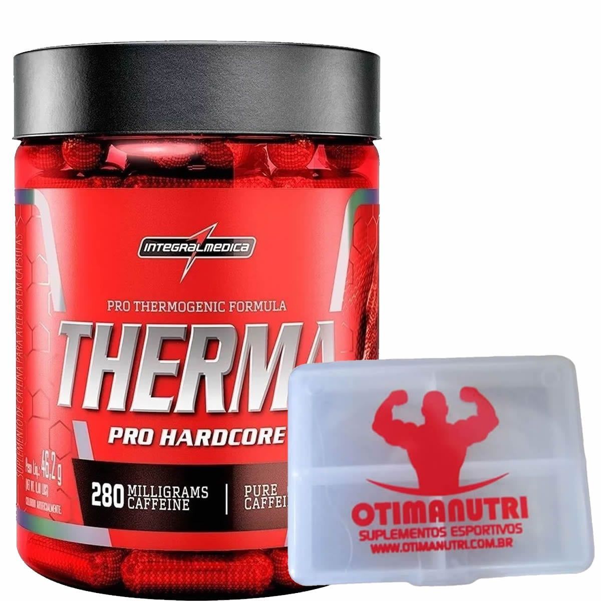 Therma Pro Hardcore - 60 C�psulas + Porta C�psula - Integralm�dica