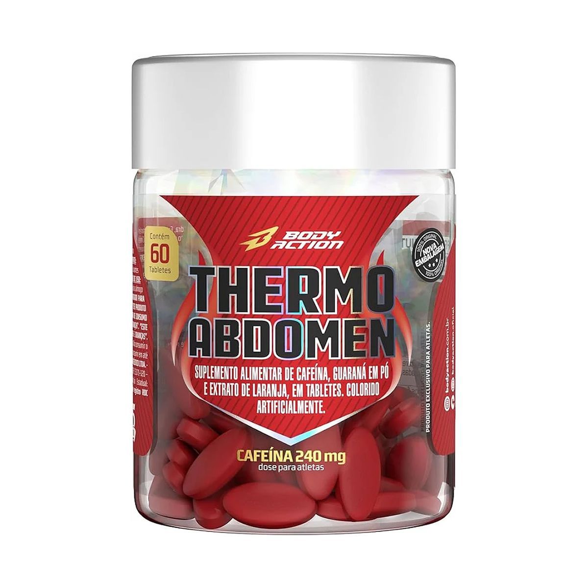 Thermo Abdomen - 120 Tabletes - BodyAction