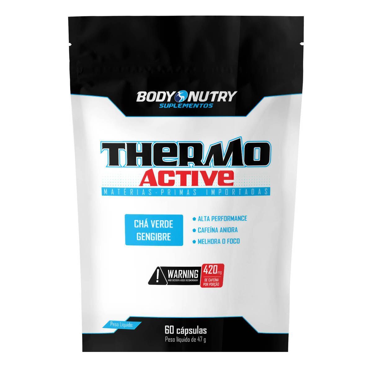 Thermo Active Refil - 60  C�psulas - Body Nutry