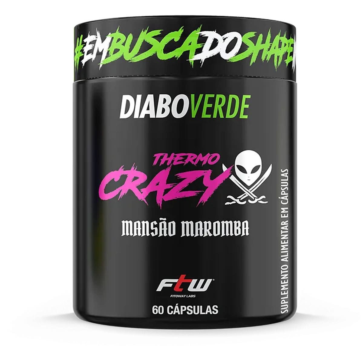 Thermo Crazy Mans�o Maromba - 60 C�psulas - FTW