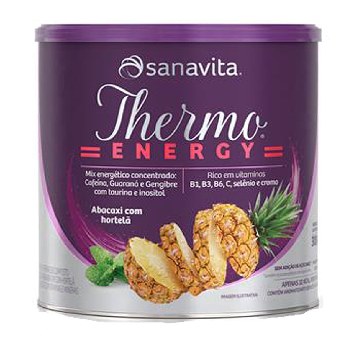 Thermo Energy - 300g Abacaxi e Hortel� - Sanavita*** Data Venc. 09/09/2021