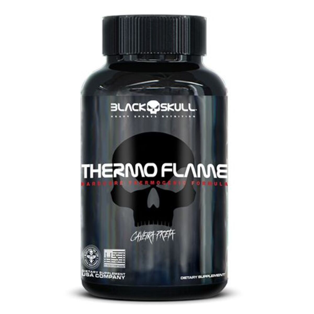 Thermo Flame Termog�nico - 120 Tablets - Black Skull