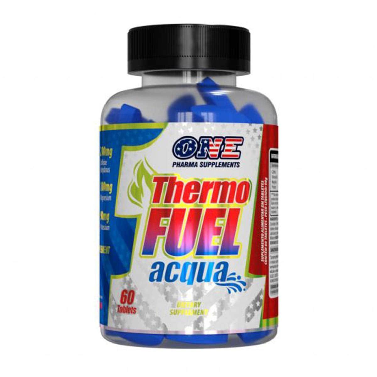 Thermo Fuel Acqua- 60 Tabletes - One Pharma Supplements*** Data Venc. 30/10/2021