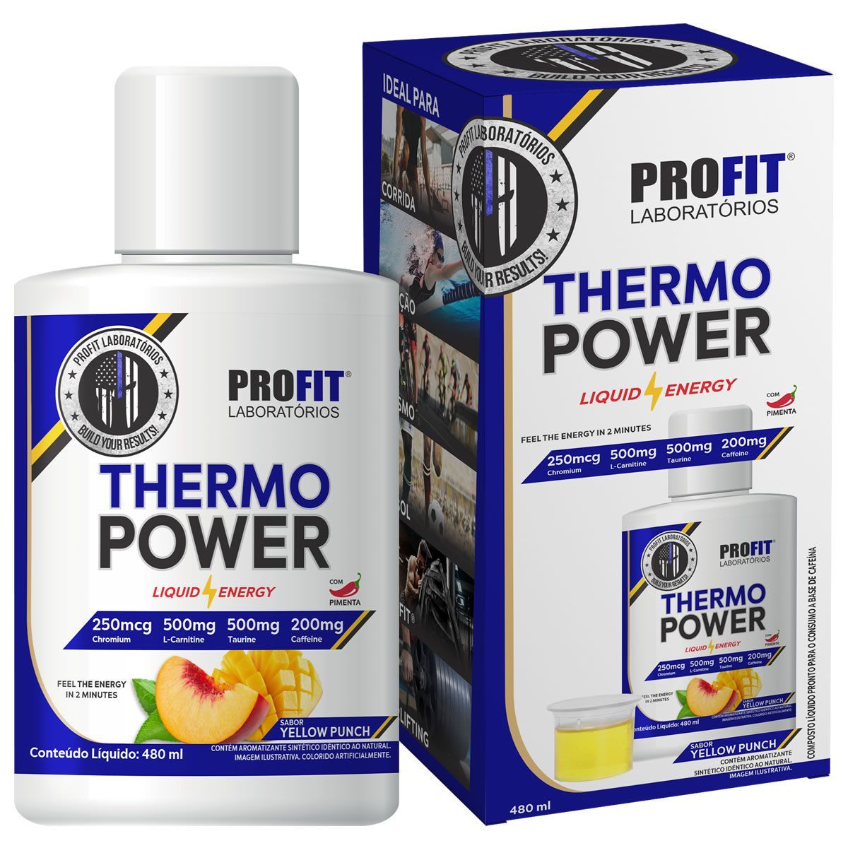 Thermo Power - 480ml Yellow Punch - Profit*** Data Venc. 21/11/2025