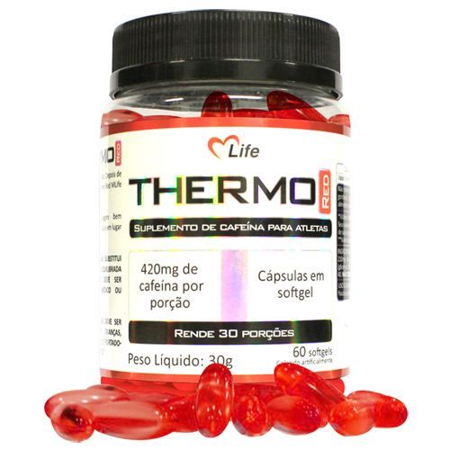 Thermo Red - 60 Soft Gel - Mlife