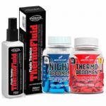 ThermoFluid 200ml + Thermo Abdomen 60 Tables + Night Abdomen 60 C�ps - Bodyaction
