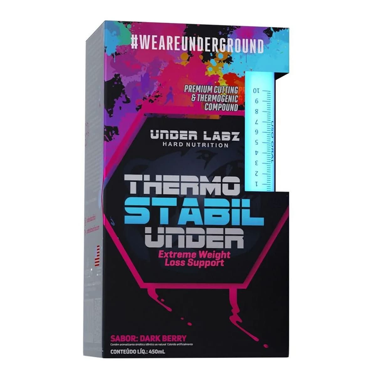 Thermostabil Under - 450ml Dark Berry - Under Labz*** Data Venc. 30/06/2025