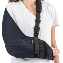 Tipoia Estofada Imobilizadora Velpeau - Tamanho G Azul - Hidrolight