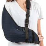 Tipoia Estofada Imobilizadora Velpeau - Tamanho P Azul - Hidrolight