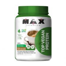 Top Vegan Protein - 600g Caf� Com Leite - Max Titanium