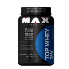Top Whey 3W - 600g Natural - Max Titanium