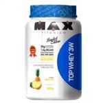 Top Whey 3W - 900g Abacaxi - Max Titanium
