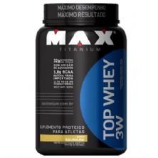 Top Whey 3W - 900g Baunilha - Max Titanium **NETSHOES