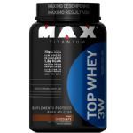 Top Whey 3W - 900g Chocolate - Max Titanium **NETSHOES