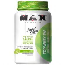 Top Whey 3W - 900g Fresh Lemon - Max Titanium **NETSHOES