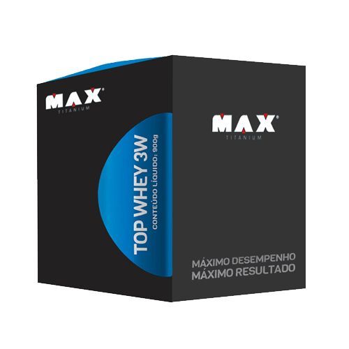 Top Whey 3W - 15 Sach�s 40g Chocolate - Max Titanium
