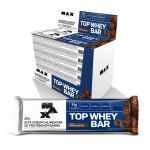 Top Whey Bar - 12 Unidades de 41g Amendoim - Max Titanium*** Data Venc. 19/5/23
