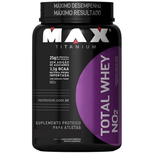 Total Whey NO2 - 900g Chocolate - Max Titanium