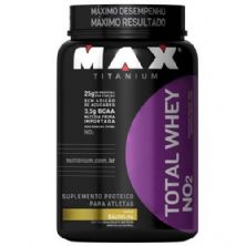 Total Whey NO2 - 900g Baunilha - Max Titanium