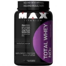 Total Whey NO2 - 900g Chocolate - Max Titanium