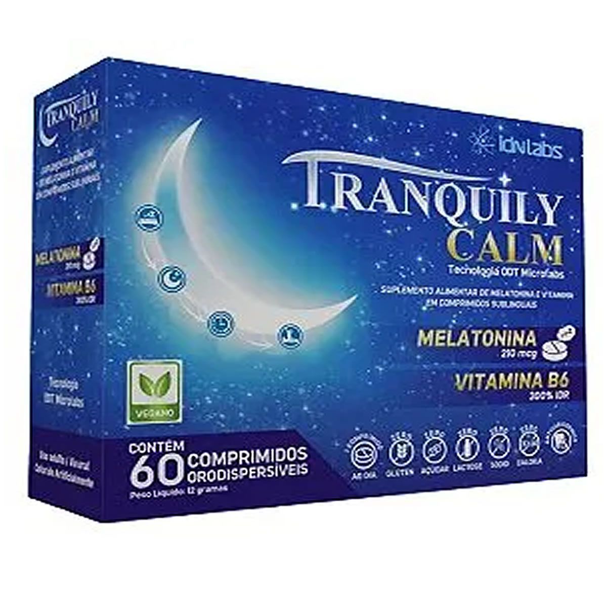 Tranquily Calm - 60 Comprimidos - IDN Labs