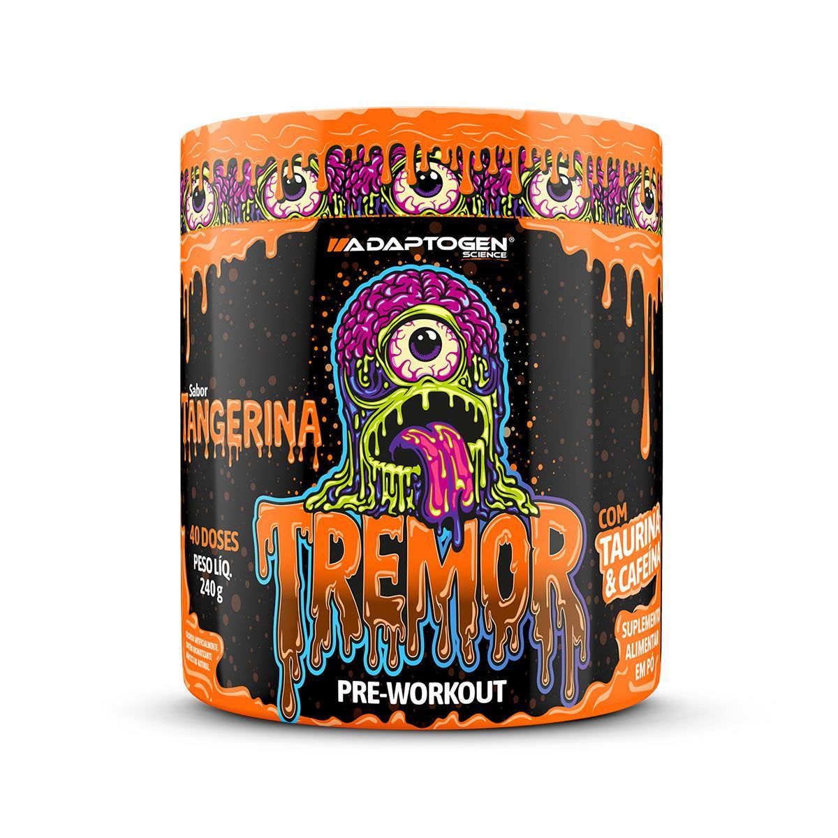 Tremor Pre-Workout - 240g Tangerina - Adaptogen