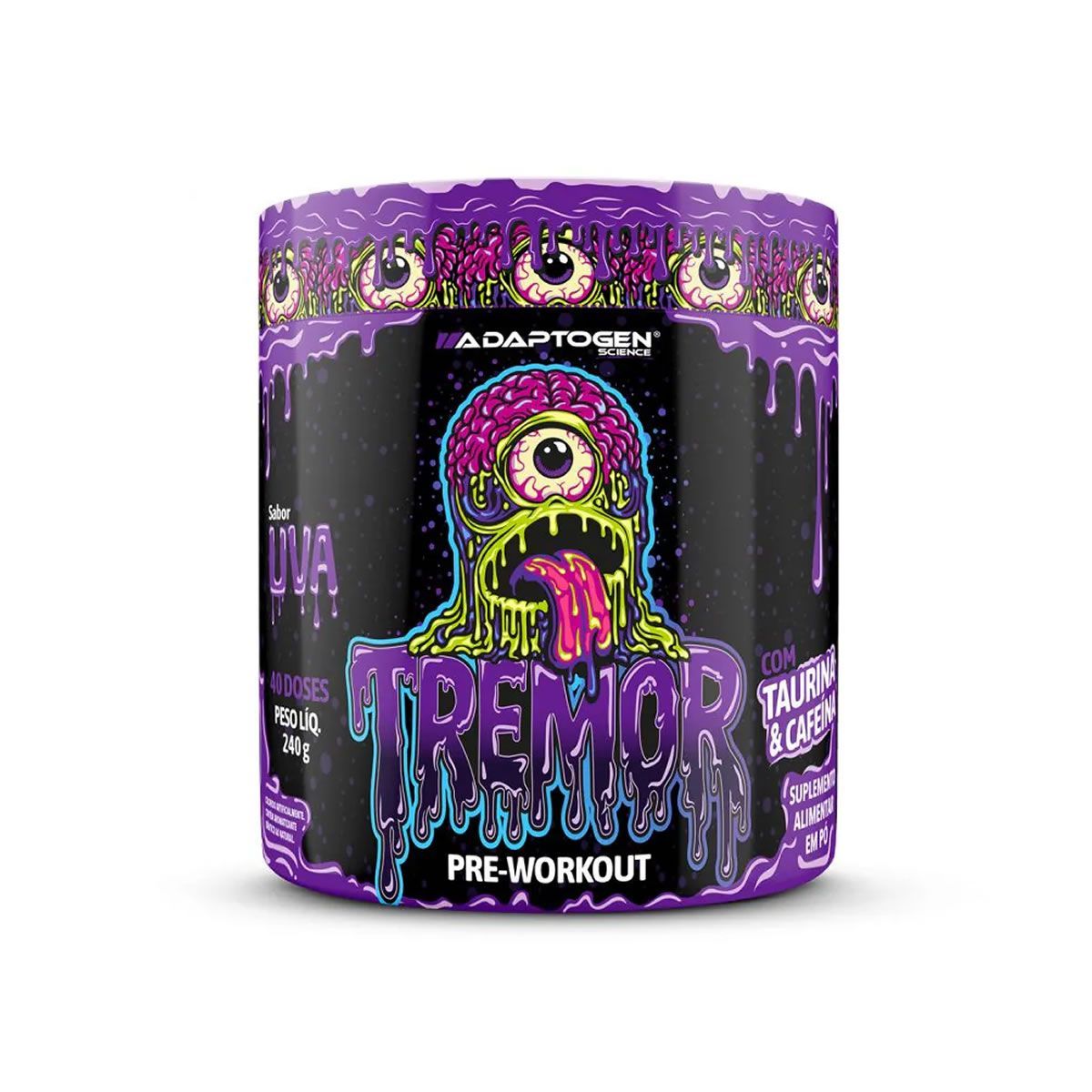 Tremor Pre-Workout - 240g Uva - Adaptogen