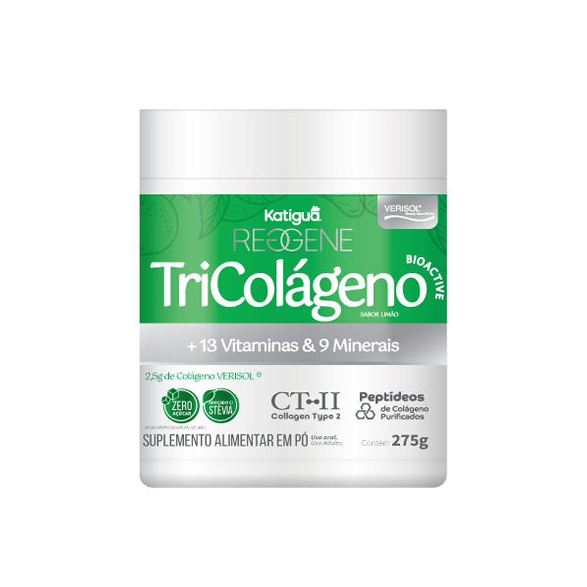 Tri Col�geno Bioativo 3 em 1 - 275g Lim�o - Katigu�