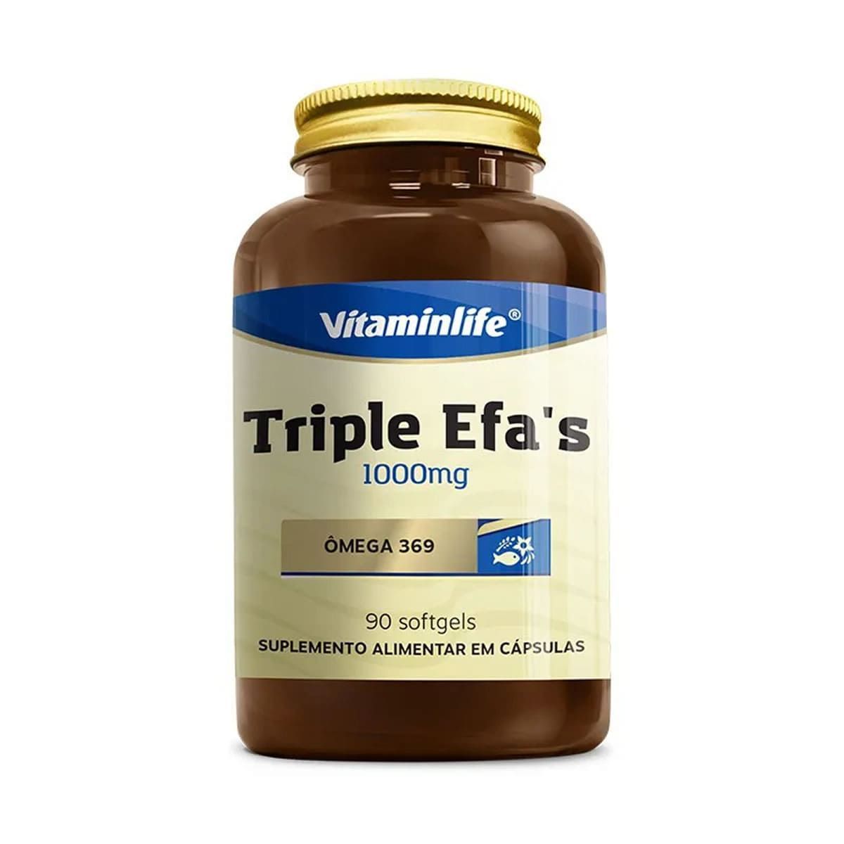 Triple EFAS �mega 3 6 9 - 90 Softgels - VitaminLife