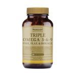 Triple Omega 3-6-9 - 120 Softgels - Natures Gold