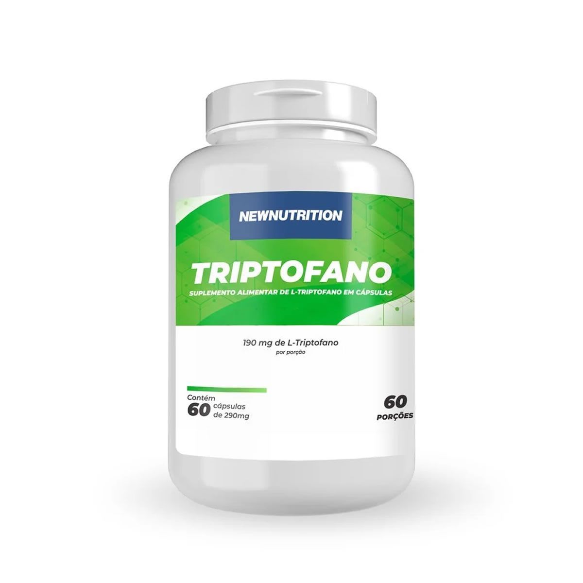 Triptofano - 60 C�psulas - NewNutrition*** Data Venc. 30/08/2025