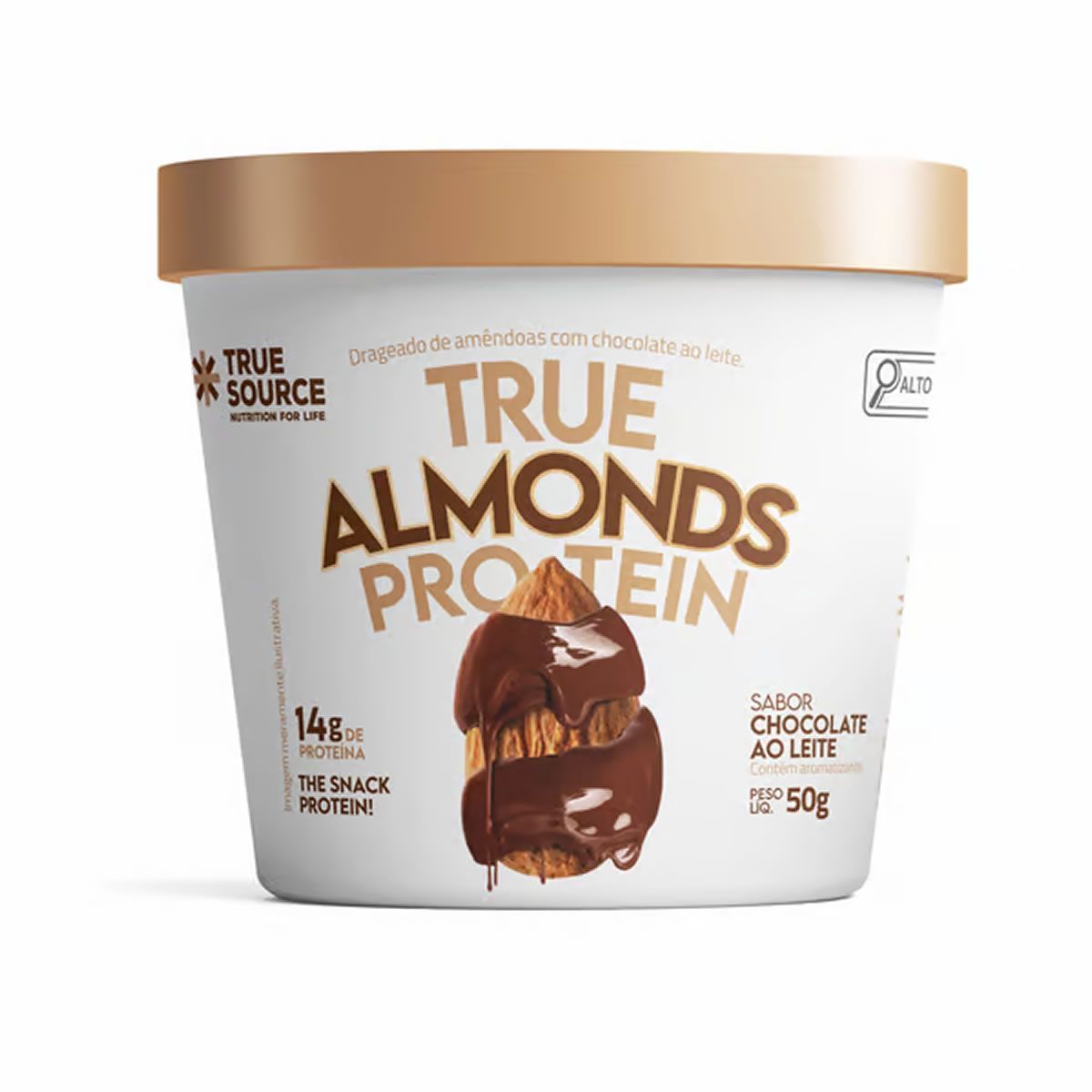 True Almonds Protein - 50g Chocolate ao Leite - True Source