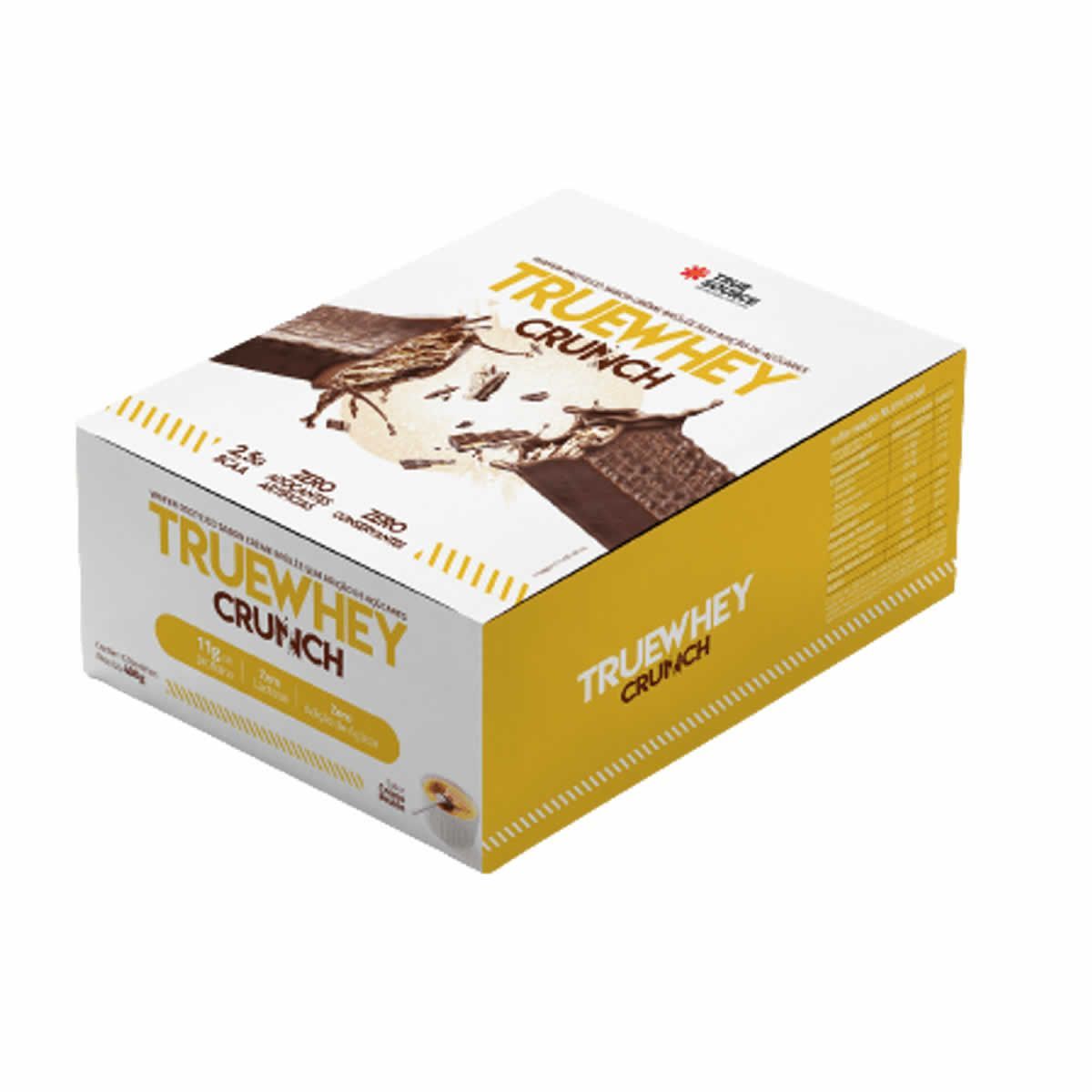True Whey Crunch -  12 Unidades 40g Cr�me Br�l�e - True Source