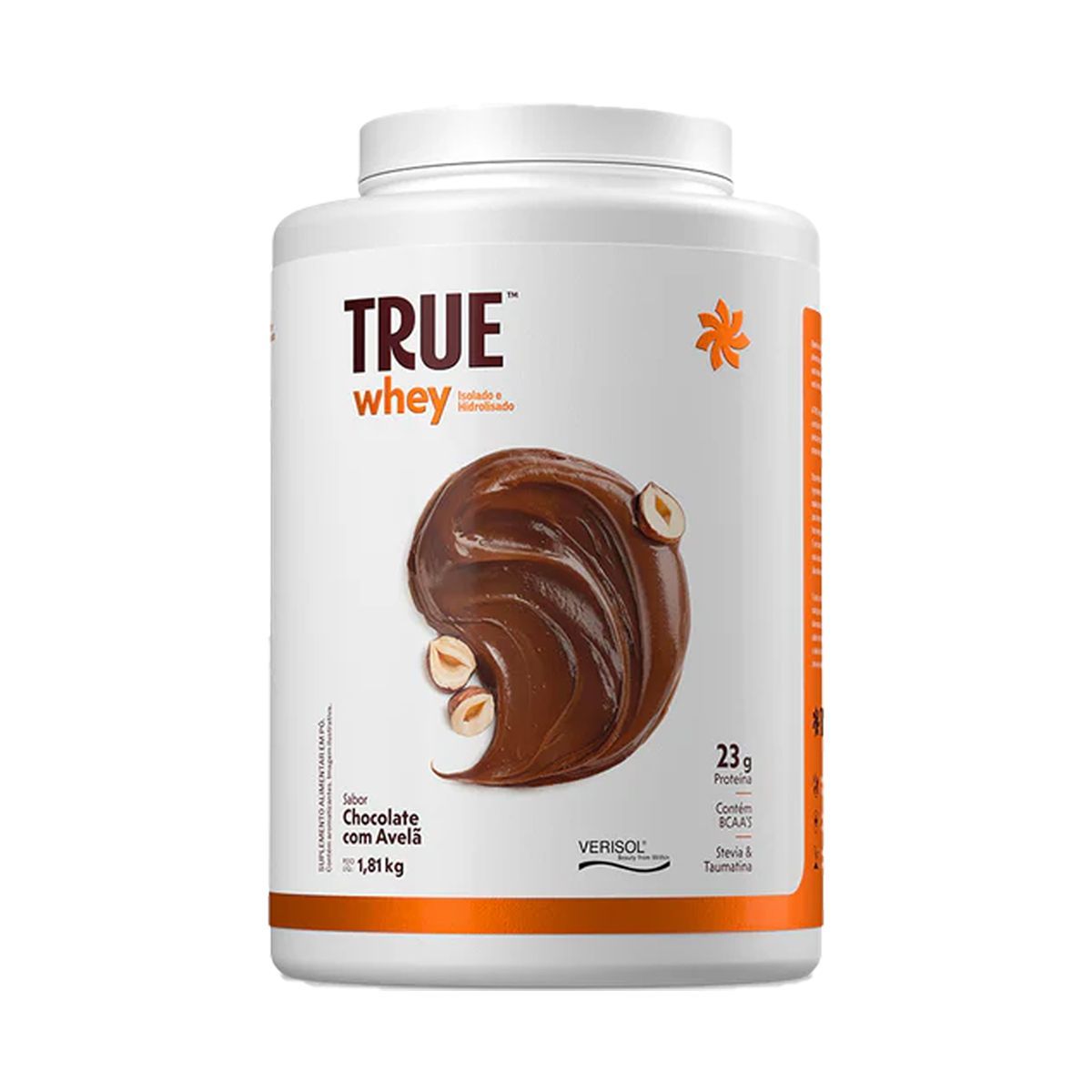 True Whey Protein Hidrolisado e Isolado - 1810g Chocolate Com Avel� - True Source