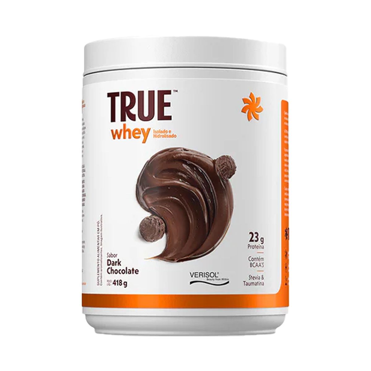 True Whey Protein Hidrolisado e Isolado - 418g Dark Chocolate - True Source