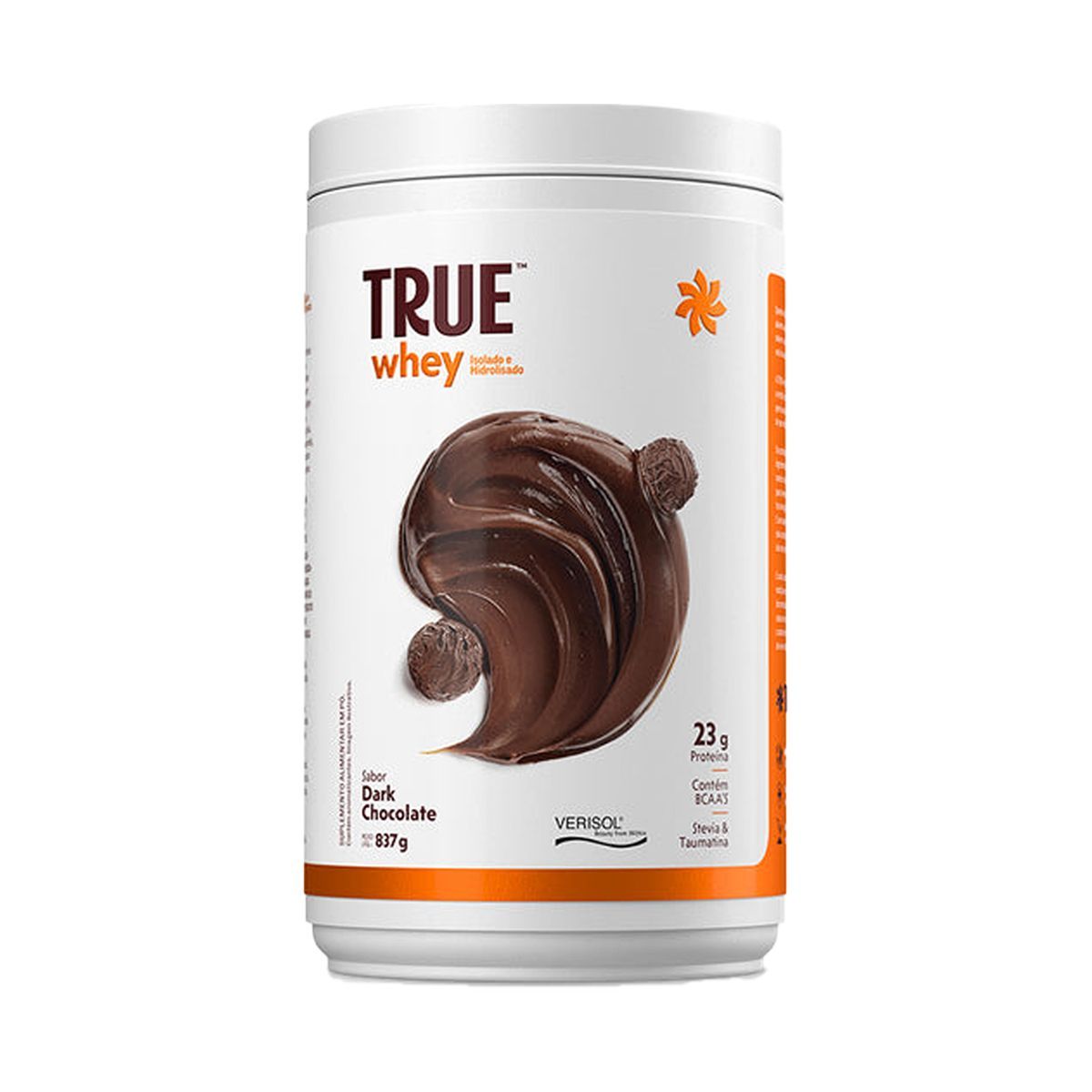 True Whey Protein Hidrolisado e Isolado - 837g Dark Chocolate - True Source