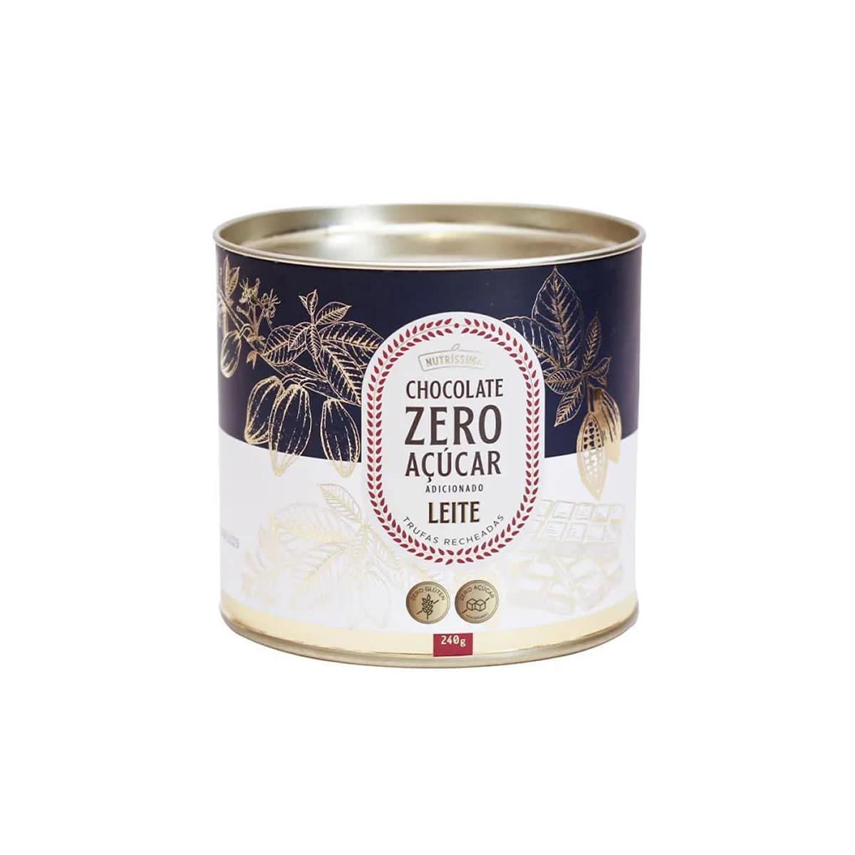 Trufas Recheadas - 240g Creme de Leite - Nutr�ssima*** Data Venc. 20/7/23