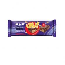 Uau Protein Bar - 1 Unidade 45g Amendoim Cremoso Coberto com Chocolate - Max Titanium