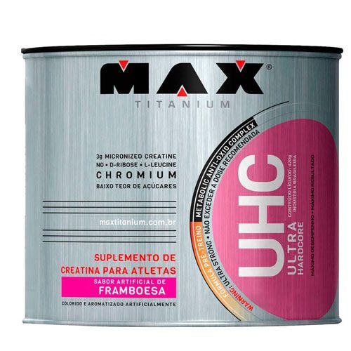 Uhc Ultra Hardcore - 420g Framboesa - Max Titanium