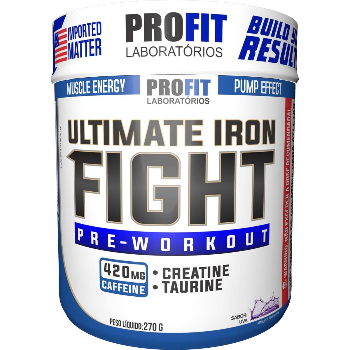 Ultimate Iron Fight - 270g Uva - ProFit*** Data Venc. 28/04/2025
