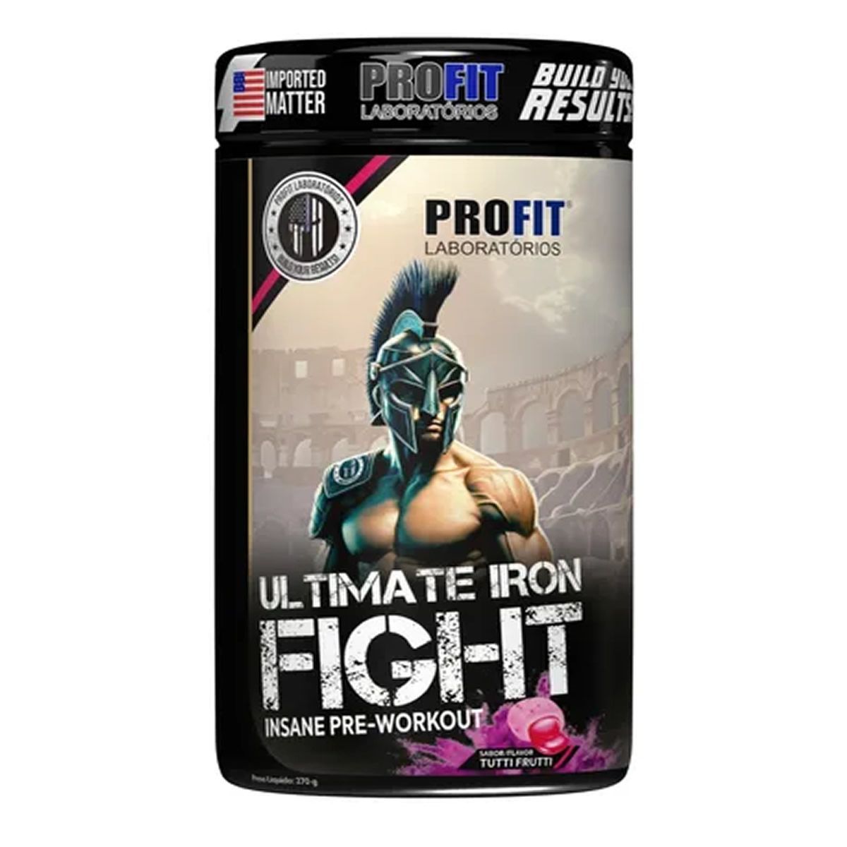 Ultimate Iron Fight Pr� Treino - 270g Tutti Frutti - ProFit