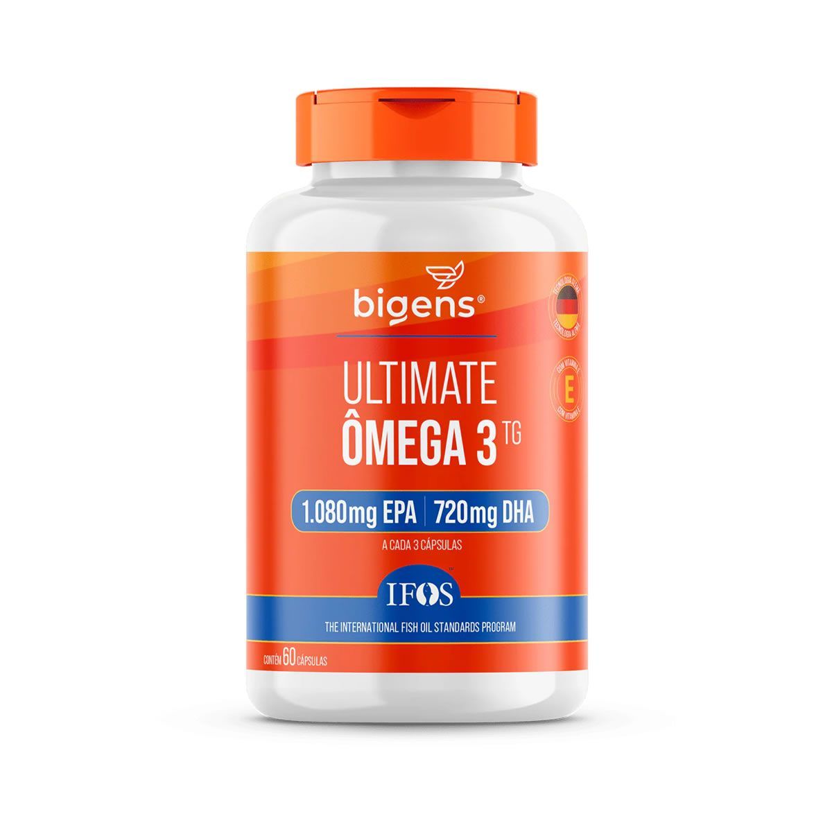 Ultimate �mega 3 TG - 60 C�psulas - Bigens